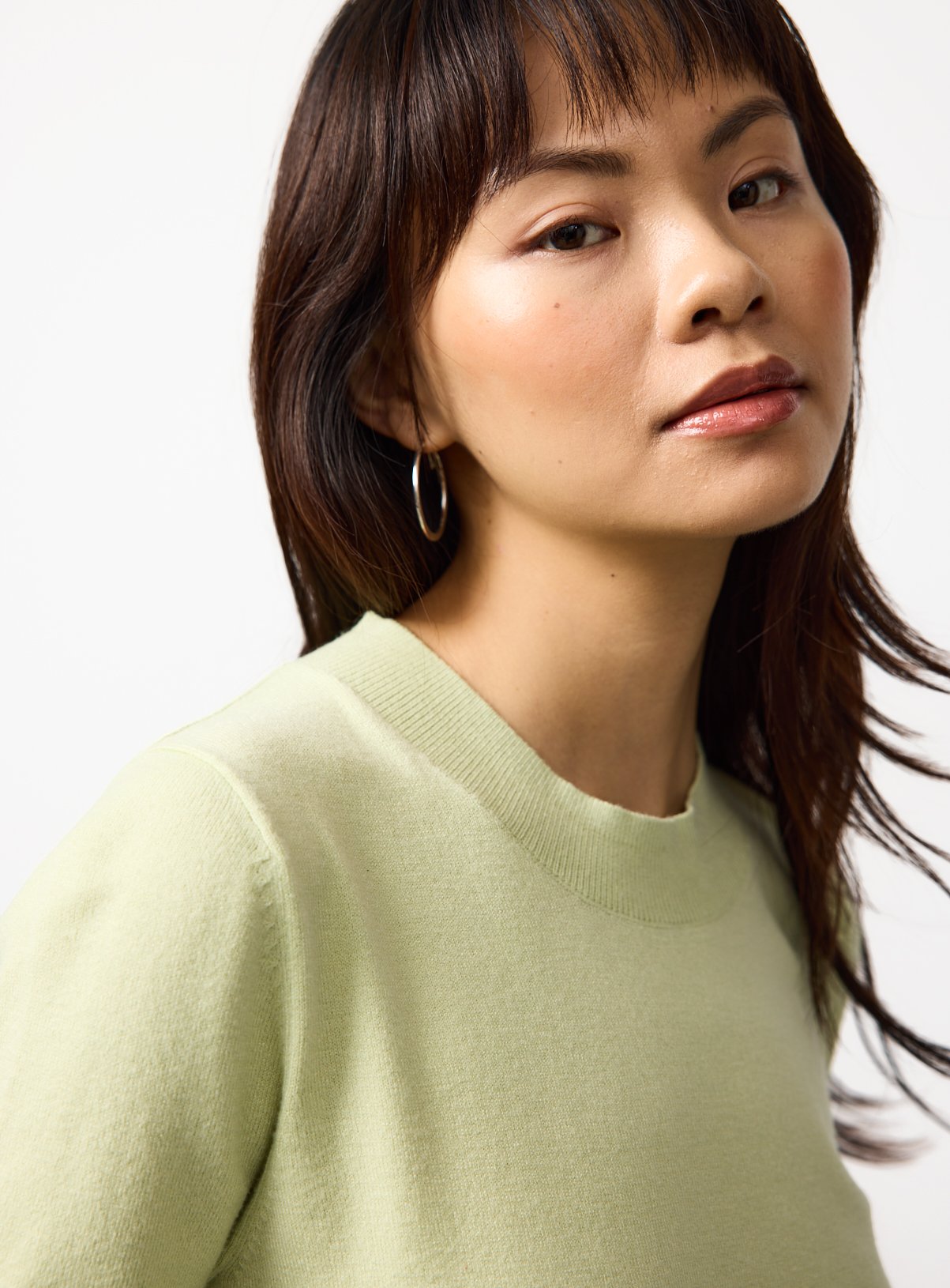 Pale Green Soft Touch T-Shirt 14 - Image 3 thumbnail